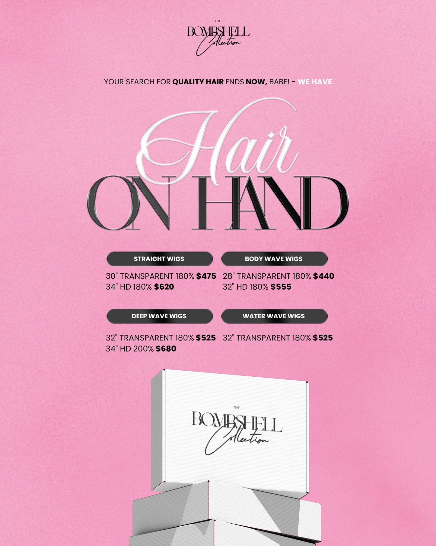 Hair on Hand